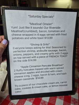 Menu photo 7 Riverside Diner St Louis, MO Menu photo 7 Riverside Diner St Louis, MO