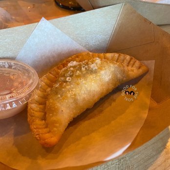 Taco Bamba Ballston - Jamaican Beef Pie Empanada - Tacos Near Me - Arlington, Virginia Taco Bamba Ballston - Jamaican Beef Pie Empanada - Tacos Near Me - Arlington, Virginia