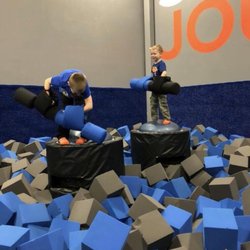 Sky Zone Trampoline Park - Jousting