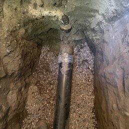 New pipe installation New pipe installation