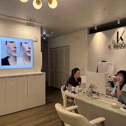 K Beauty Lab - Welcome to K Beauty Lab -- our reception and consultation area, where every client experience begins with personalized care.