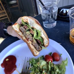 Impossible vegan burger Impossible vegan burger