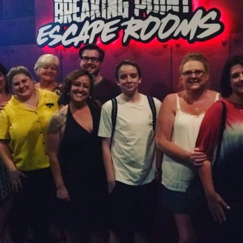Breaking Point Escape Rooms - The winning team! - Escape Games Near Me - Rancho Cucamonga, California