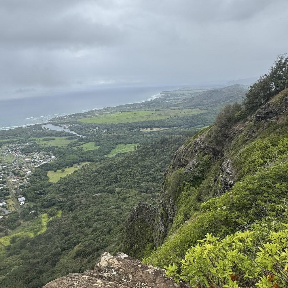 View at top