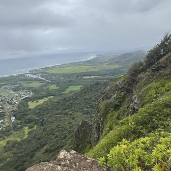 Sleeping Giant Trail - View at top - Hiking Near Me - Kapaa, Hawaii