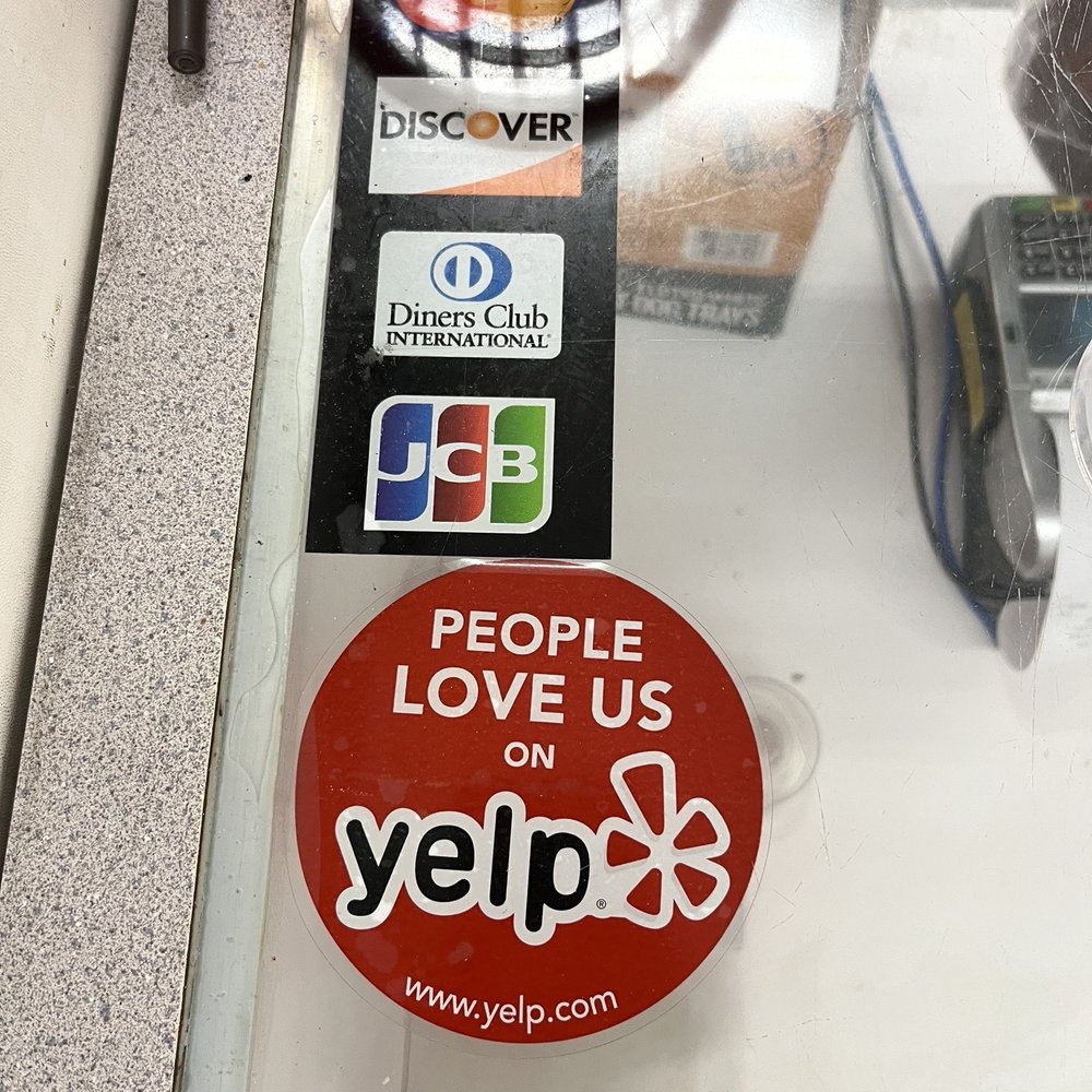 Mr J's Donut House - YELP sticker - Donuts Near Me - Redlands, California Mr J's Donut House - YELP sticker - Donuts Near Me - Redlands, California