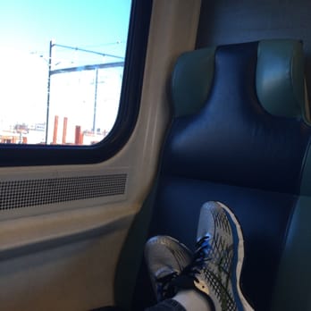 LIRR Penn Station - Putting my feet up after waiting for 30 minutes for the LIRR to post which track we had to race to before the train left - Train Stations Near Me - New York, New York