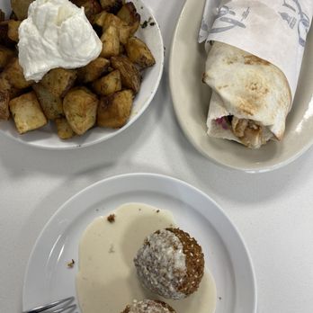 Shawarma Palace - two plates of food on a table - Middle Eastern Near Me - Ottawa, Ontario