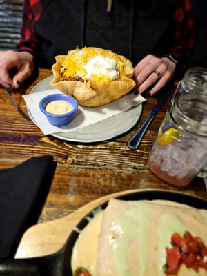 Photo of Salty Cowboy - Zionsville, IN, US. Taco Salad