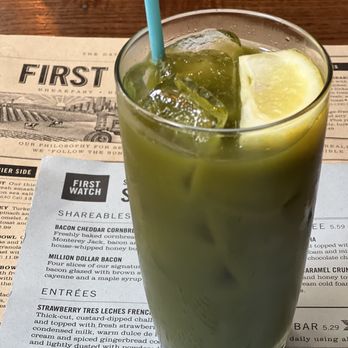 First Watch - Kale tonic - Breakfast & Brunch Near Me - Mount Pleasant, South Carolina First Watch - Kale tonic - Breakfast & Brunch Near Me - Mount Pleasant, South Carolina