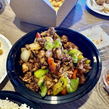 Bap Bento - Cumin Chicken - Korean Near Me - Missouri City, Texas