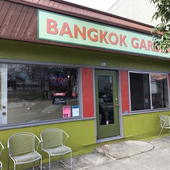 Bangkok Garden - View from the street corner - Thai Near Me - Oakland, California Bangkok Garden - View from the street corner - Thai Near Me - Oakland, California
