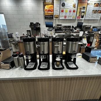 Einstein Bros. Bagels - coffee station - Breakfast & Brunch Near Me - Los Angeles, California Einstein Bros. Bagels - coffee station - Breakfast & Brunch Near Me - Los Angeles, California