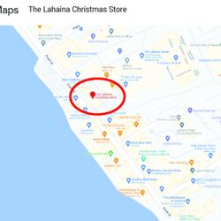 LAHAINA CHRISTMAS STORE - Located on the north end of Front Street right next to the historic Wo Hing Museum