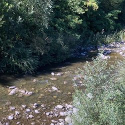 Crossing Indian creek