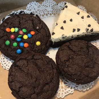 Finger Lakes Cookie Company - Variety of cookies and a brownie with PB frosting - Desserts Near Me - Geneseo, New York Finger Lakes Cookie Company - Variety of cookies and a brownie with PB frosting - Desserts Near Me - Geneseo, New York