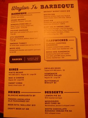 Waylon J’s barbeque by null