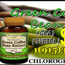 Viva Natural La Bodega - Green Coffee Bean Extract GCA SVETOL  50 %  CHLOROGENIC ACIDS $20 EACH
