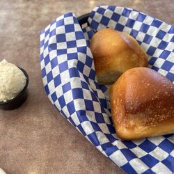 Black-eyed Pea - Fresh baked rolls were good.