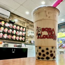 Boba Tea Lounge - Brown Sugar Milk tea w boba