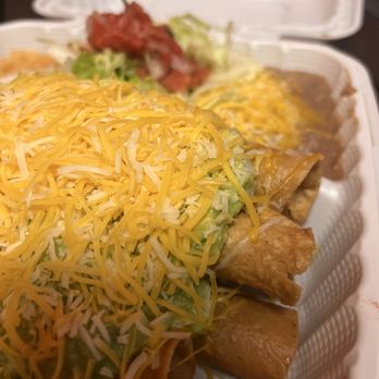 Don Carlos Taco Shop - rolled tacos -- absolute faveeeee - Mexican Near Me - La Jolla, California