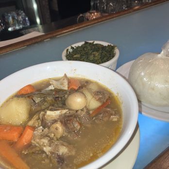 Aldeez Afribbean Restaurant - Goat pepper soup! - Caribbean Near Me - Dallas, Texas