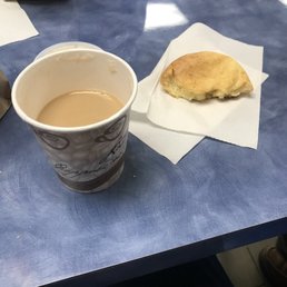 Best Spanish coffee and pandebono ever. Gotta have It when It comes out of the oven fresh