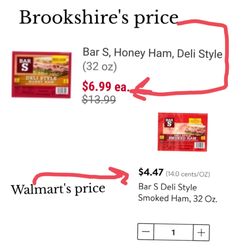 Brookshire's - Is this really on sale...geez, it's just lunch meat not steak!