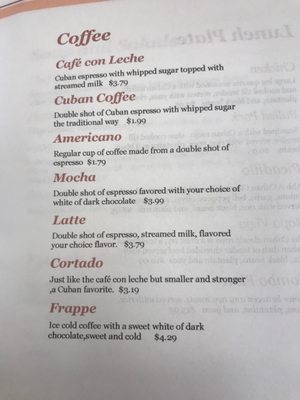 Menu photo 5 The Cuban Cafe - Baytown Baytown, TX Menu photo 5 The Cuban Cafe - Baytown Baytown, TX