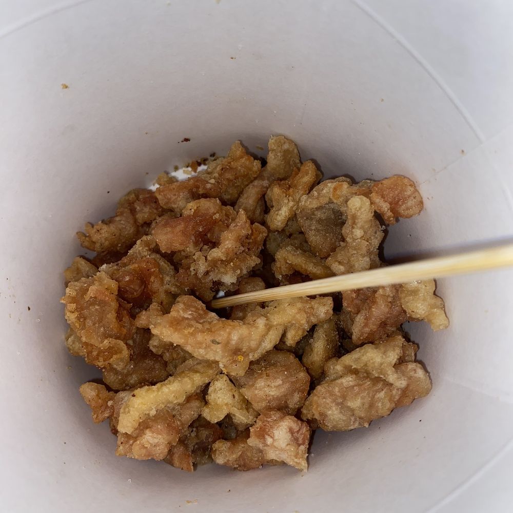 Fried skin bits