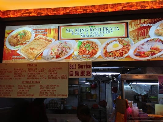 Sin Ming Roti Prata Faisal & Aziz Curry Muslim Food by null