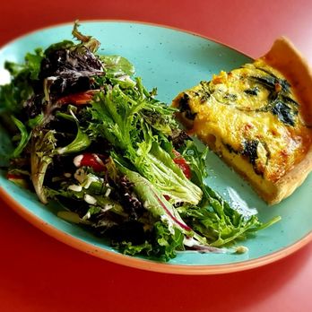 Yum Pizza - Organic salad and Quiche slice - Pizza Near Me - Harrisburg, Pennsylvania Yum Pizza - Organic salad and Quiche slice - Pizza Near Me - Harrisburg, Pennsylvania
