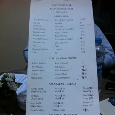 Menu photo 1 Vodina Cafe Istanbul, 34