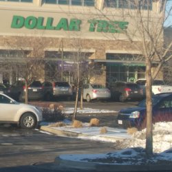 Dollar Tree - The front of the dollar tree store