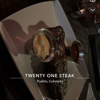 Twenty One Steak - New York Strip* - New American Near Me - Pueblo, Colorado