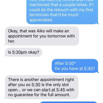 Yoshieyelash - Interesting that they didn't even mentioned via text that I could come back to get my lashes fixed. - Eyelash Service Near Me - New York, New York Yoshieyelash - Interesting that they didn't even mentioned via text that I could come back to get my lashes fixed. - Eyelash Service Near Me - New York, New York