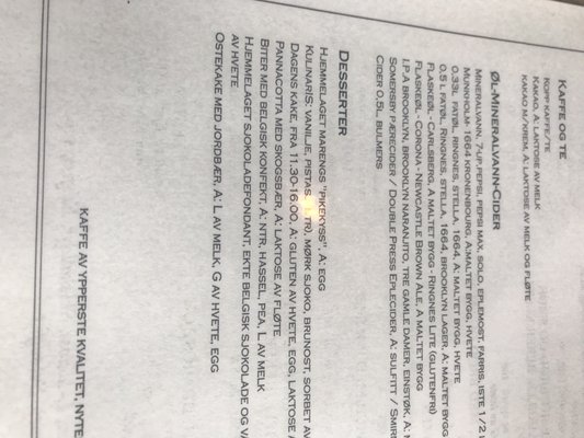 Menu photo 6 Kullebunden spiseri Oppegård, 02