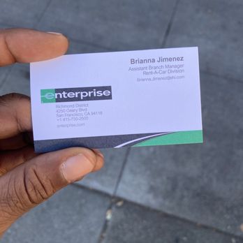 Enterprise Rent-A-Car - The manager at this location has the worst customer service ever. Did nothing to help a GEICO insurance customer with a reservation booked. - Car Rental Near Me - San Francisco, California Enterprise Rent-A-Car - The manager at this location has the worst customer service ever. Did nothing to help a GEICO insurance customer with a reservation booked. - Car Rental Near Me - San Francisco, California