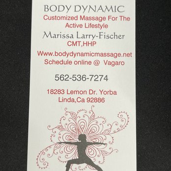 Body Dynamic - Latest business card (2022) - Massage Therapy Near Me - Yorba Linda, California Body Dynamic - Latest business card (2022) - Massage Therapy Near Me - Yorba Linda, California