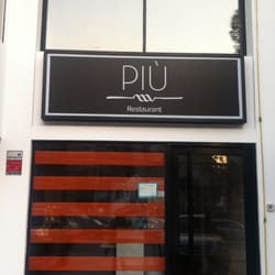 Piu Restaurante - Fachada restaurante