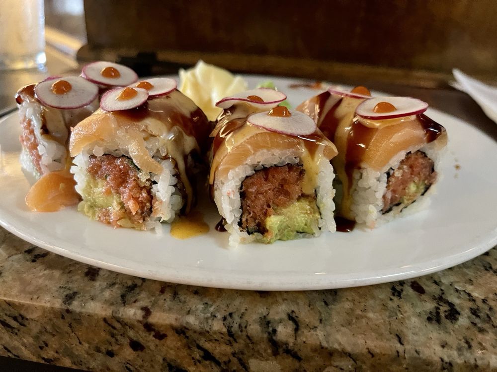 Food from Shiki Hibachi Sushi