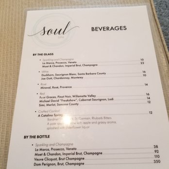 Soul Spa - Beverage menu at spa - Day Spas Near Me - Jackson, Mississippi Soul Spa - Beverage menu at spa - Day Spas Near Me - Jackson, Mississippi
