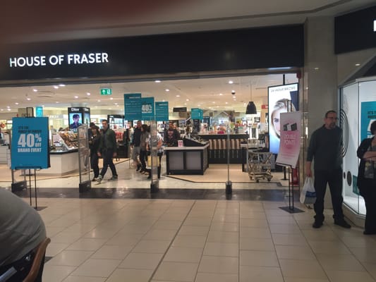 House Of Fraser Stores Department Stores Thurrock Lakeside