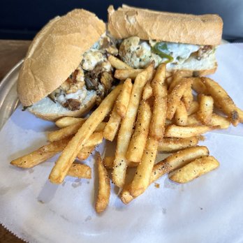 Paisano's Pizza Grill - Forgot what this was but it was a  Sandwich.   George Street Sandwich maybe? - Pizza Near Me - Charleston, South Carolina