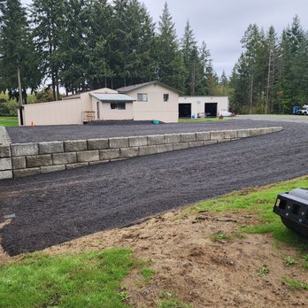 County Line Construction - Retaining wall for horse arena seating - Masonry/Concrete Near Me