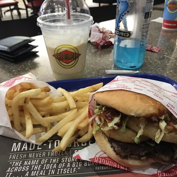 Fatburger - Fatburger @Route 66 casino  Western bacon bbq burger & banana shake - Juice Bars & Smoothies Near Me - Albuquerque, New Mexico