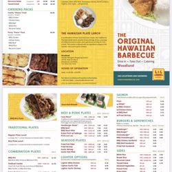 L&L Hawaiian Barbecue - Menu