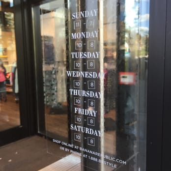 Banana Republic Factory Store - Hours - Women's Clothing Near Me - Brooklyn, New York Banana Republic Factory Store - Hours - Women's Clothing Near Me - Brooklyn, New York