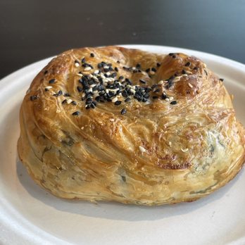 Simit Kitsilano - Spinach-feta bourek ($6.25) - Bakeries Near Me - Vancouver, British Columbia Simit Kitsilano - Spinach-feta bourek ($6.25) - Bakeries Near Me - Vancouver, British Columbia