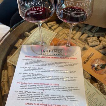 Galante Vineyards Tasting Room - 5 wine tasting. - Wine Tasting Room Near Me - Carmel, California Galante Vineyards Tasting Room - 5 wine tasting. - Wine Tasting Room Near Me - Carmel, California